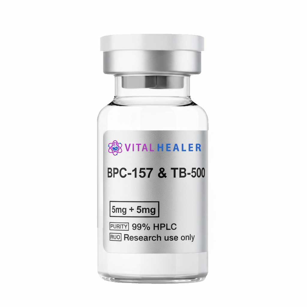 BPC-157 & TB-500 Peptide Blend research peptide vial