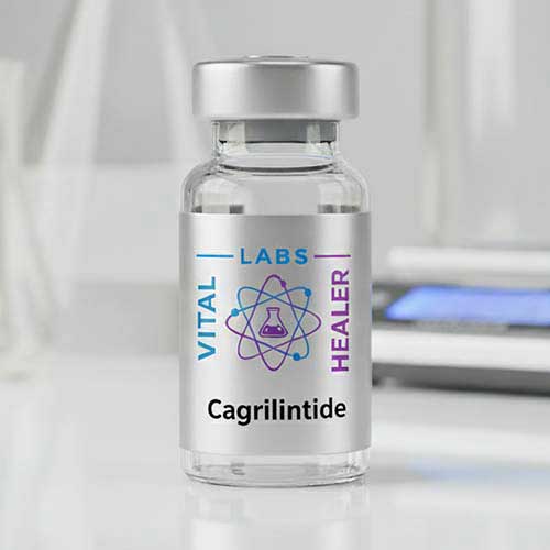 Cagrilintide long-acting amylin analog peptide vial - 99% purity lab-tested for research