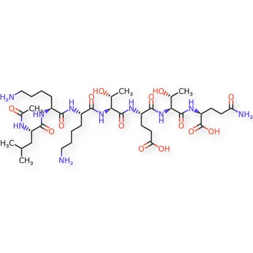TB-500 Chemical Structure - 43 Amino Acid Thymosin Beta-4 Fragment